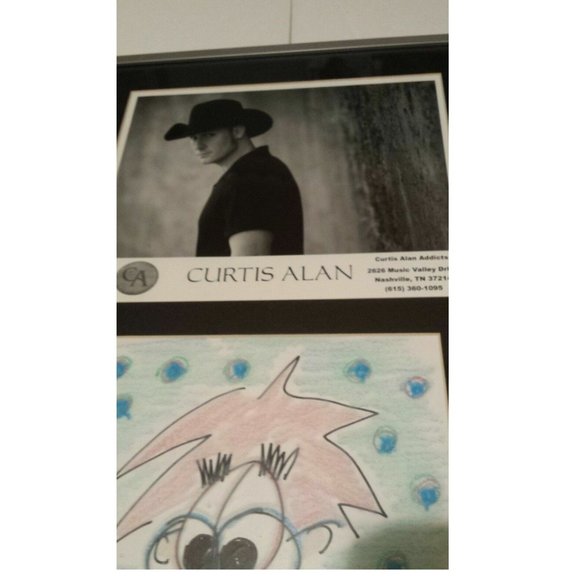 Curtis Alan Addicts Nashville Tennessee Signed Caricature 2004 Collectible Find - Picture 2 of 5